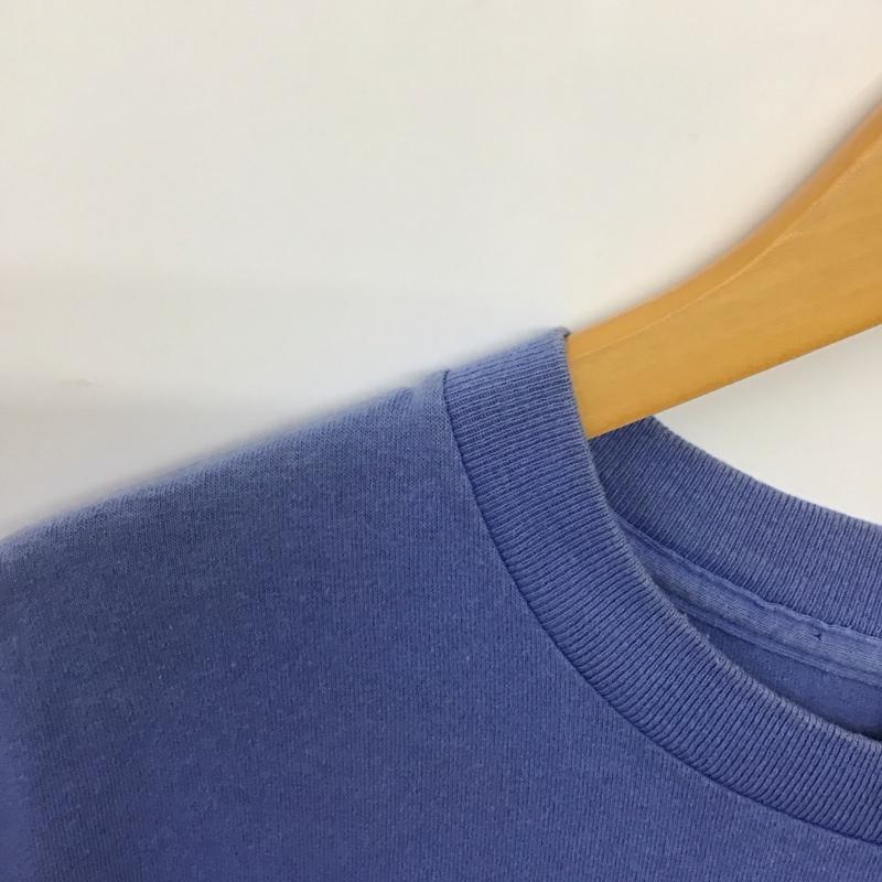 古着 USED Tシャツ 半袖 半袖カットソー プリントTシャツ クルーネックカットソー XL プリント 青 / ブルー /  メンズ USED 古着 中古 10132088