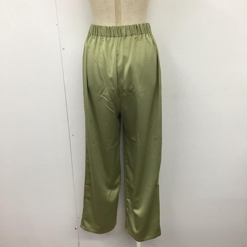 ローリーズファーム LOWRYS FARM パンツ スラックス FREE 無地 薄緑 / ライトグリーン /  レディース USED 古着 中古 10109134
