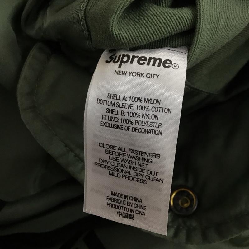 シュプリーム Supreme ジャケット、上着 ジャンパー、ブルゾン 2023-24AW MA-1JacketBlack BountyHunter コラボ アウター L ロゴ、文字 カーキ / カーキ /  メンズ USED 古着 中古 10115277