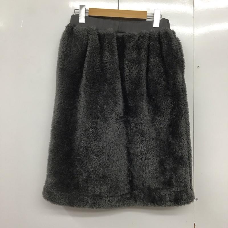 チャンピオン Campion スカート ミニスカート L 無地 灰 / グレー /  レディース USED 古着 中古 10141739