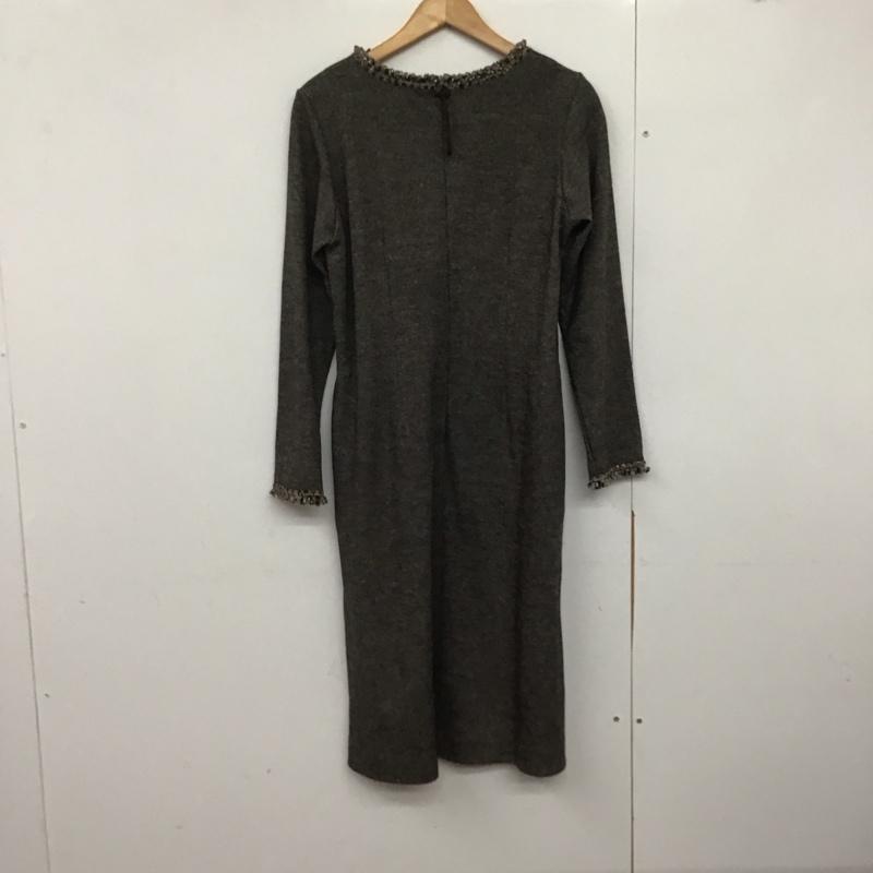 インゲボルグ INGEBORG ワンピース ロングスカート 長袖ロングワンピース タイトワンピース カジュアルワンピース 3 無地 マルチカラー / マルチカラー /  レディース USED 古着 中古 10142654