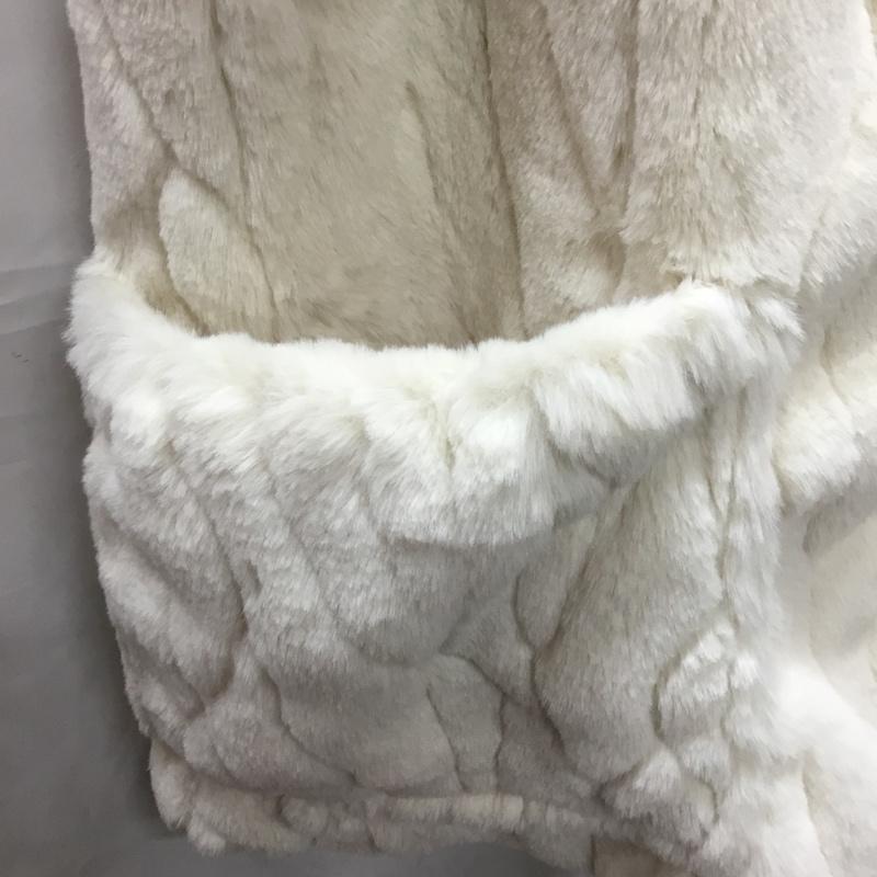 ザラ ZARA ベスト ベスト 160cm 無地 白 / ホワイト /  ガールズ USED 古着 中古 10110568