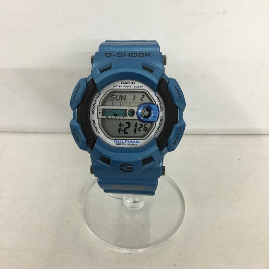 ジーショック G-SHOCK 腕時計 デジタル G-9100TC トリプルクラウン GULFMAN ロゴ、文字 青 / ブルー /  メンズ USED 古着 中古 10129004