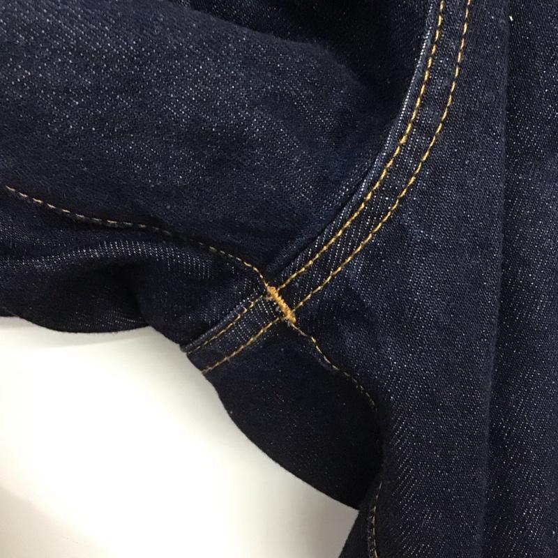 ギャップ GAP パンツ デニム、ジーンズ デニムパンツ ワイドパンツ カジュアルパンツ ストレッチパンツ 34 無地 インディゴ / インディゴ /  メンズ USED 古着 中古 10148578