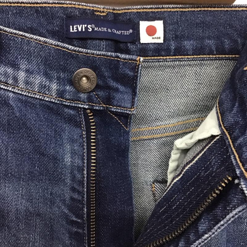 リーバイストラウスアンドコー Levi Strauss & co. パンツ デニム、ジーンズ デニムパンツ ワイドパンツ カジュアルパンツ ストレッチパンツ 34インチ 無地 インディゴ / インディゴ /  メンズ USED 古着 中古 10148288