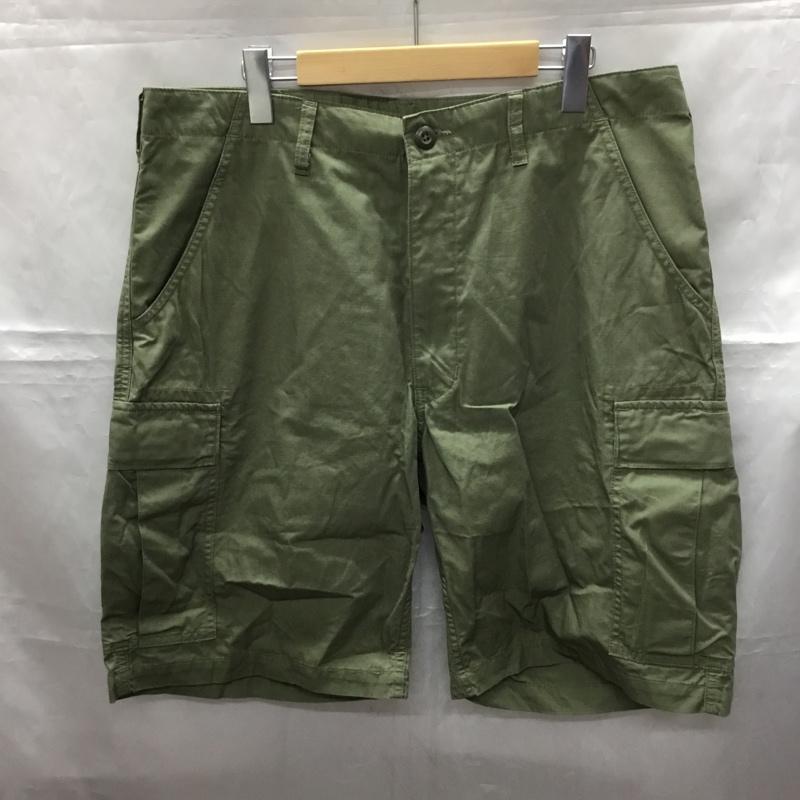 アルファインダストリー Alpha Industries パンツ ショートパンツ XL 無地 カーキ / カーキ /  メンズ USED 古着 中古 10108758