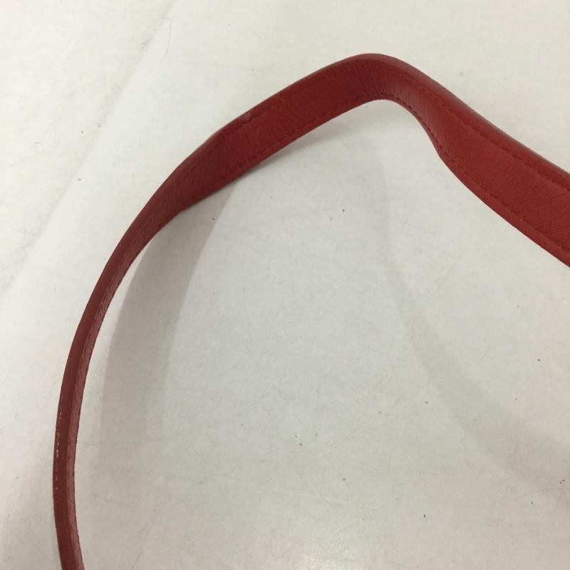 イヴサンローラン Yves Saint Laurent ショルダーバッグ ショルダーバッグ スタッズ ミニバッグ  赤 / レッド /  レディース USED 古着 中古 10143654