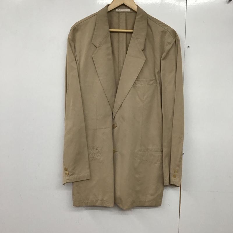 パパス PAPAS ジャケット、上着 ジャケット、ブレザー カジュアルジャケット アウター カラージャケット L 無地 ベージュ / ベージュ /  メンズ USED 古着 中古 10141033