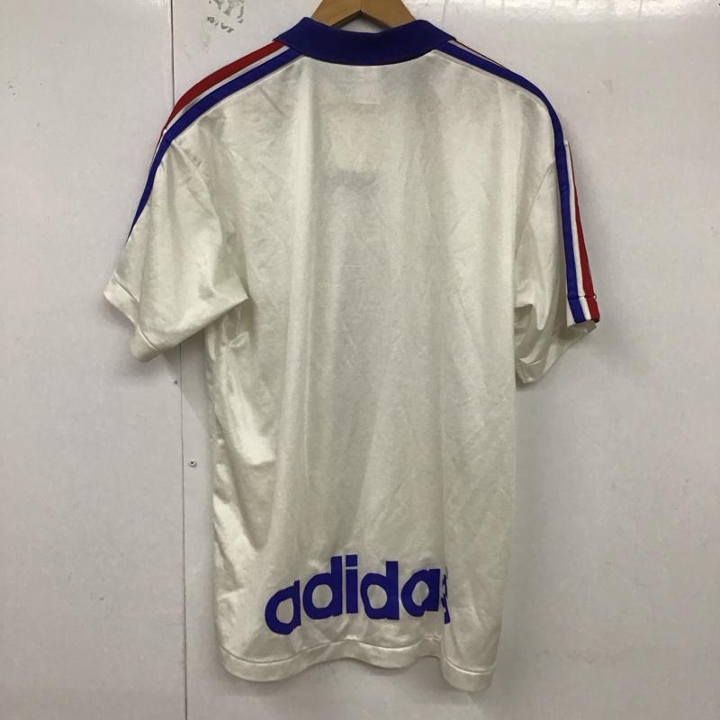アディダス adidas カットソー 半袖 無地 白 / ホワイト /  メンズ USED 古着 中古 10128487
