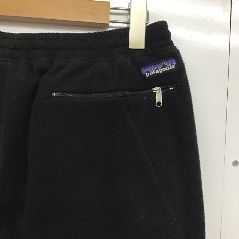 パタゴニア patagonia パンツ ワークパンツ、ペインターパンツ フリースパンツ ワイドパンツ カジュアルパンツ ストレッチパンツ 97年 usa製 L ロゴ、文字 黒 / ブラック /  メンズ USED 古着 中古 10143529
