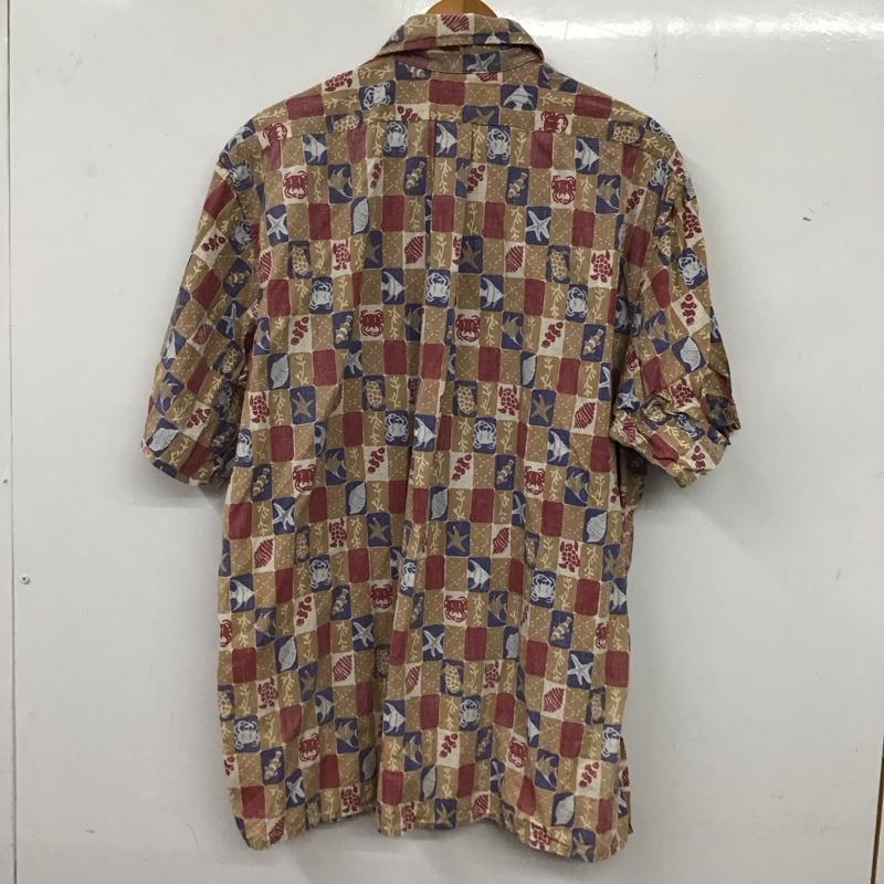 レインスプーナー reyn spooner シャツ、ブラウス 半袖 半袖シャツ プリントシャツ カラーシャツ アロハシャツ 総柄 マルチカラー / マルチカラー /  メンズ USED 古着 中古 10135962