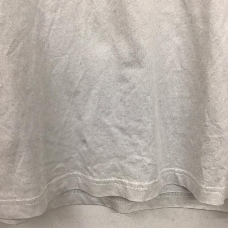 アディダス adidas Tシャツ 半袖 半袖カットソー プリントTシャツ クルーネックカットソー ロゴ、文字 白 / ホワイト / X 茶 / ブラウン /  メンズ USED 古着 中古 10135845