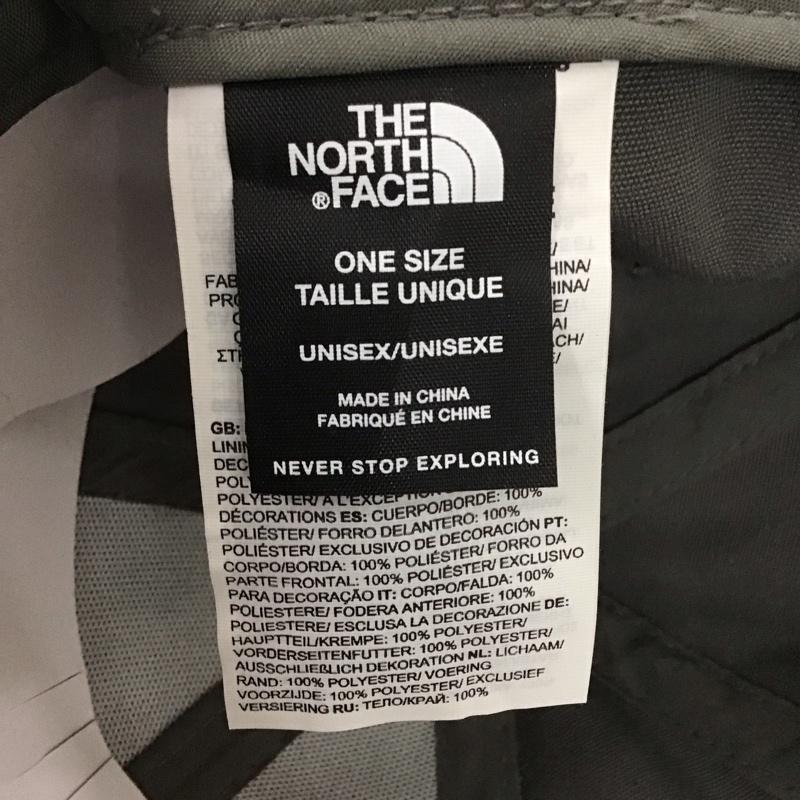 ザノースフェイス THE NORTH FACE 帽子 キャップ NF0A4VSV RECYCLED 66 CLASSIC HAT タグ付き ロゴ、文字 灰 / グレー /  メンズ USED 古着 中古 10132512