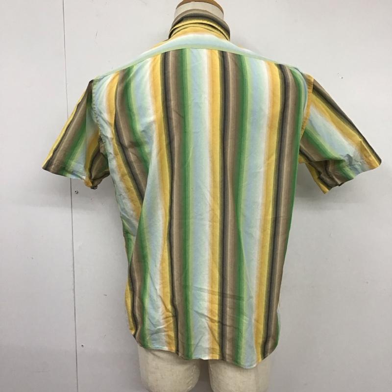 ラコステ LACOSTE シャツ、ブラウス 半袖 半袖シャツ ストライプシャツ ポケットシャツ 3 ストライプ マルチカラー / マルチカラー /  メンズ USED 古着 中古 10125763