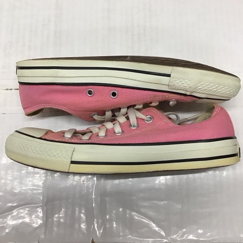 コンバース CONVERSE スニーカー スニーカー 1B318 オールスター 24.5cm 24.5cm ロゴ、文字 桃 / ピンク /  レディース USED 古着 中古 10118780