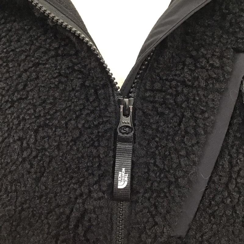 ザノースフェイス THE NORTH FACE ジャケット、上着 ジャケット、ブレザー nj4fn60k リモフーデッドフリースジャケット ジップアップジャケット S ロゴ、文字 黒 / ブラック /  メンズ USED 古着 中古 10124947