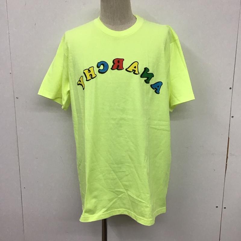 シュプリーム Supreme Tシャツ 半袖 Jamie Reid Anarchy Tee 21SS L ロゴ、文字 黄 / イエロー /  メンズ USED 古着 中古 10111575