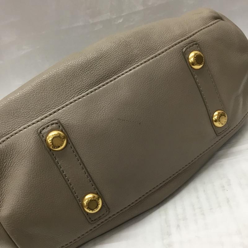 マークバイマークジェイコブス MARC by MARC JACOBS ハンドバッグ ハンドバッグ ショルダーバッグ 2WAY 牛革 無地 グレージュ / グレージュ /  レディース USED 古着 中古 10112516
