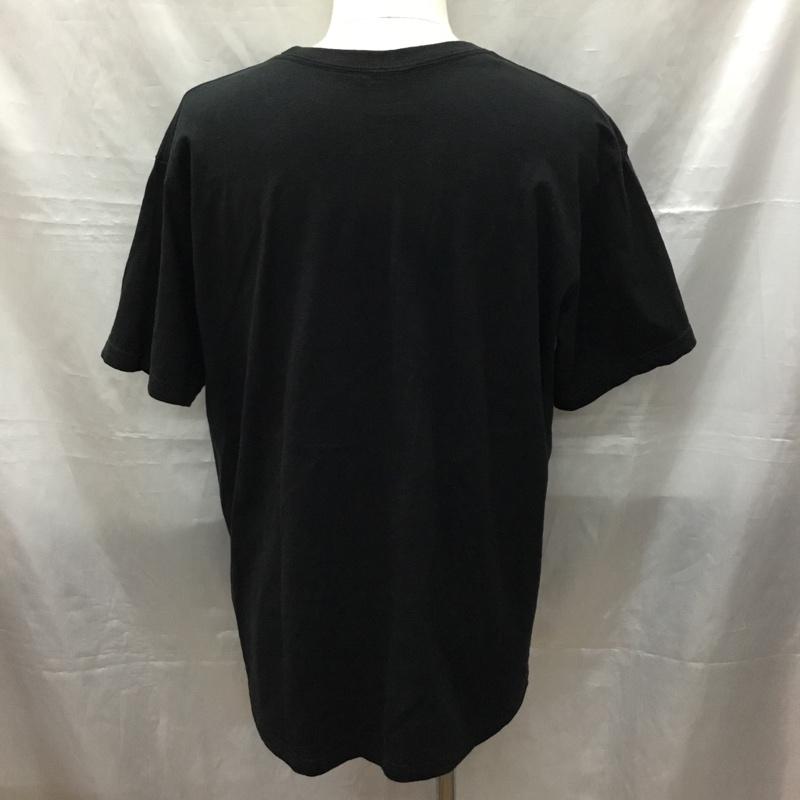 シュプリーム Supreme Tシャツ 半袖 21SS KAWSChalkLogoTee 半袖カットソー プリントTシャツ L ロゴ、文字 黒 / ブラック /  メンズ USED 古着 中古 10115749
