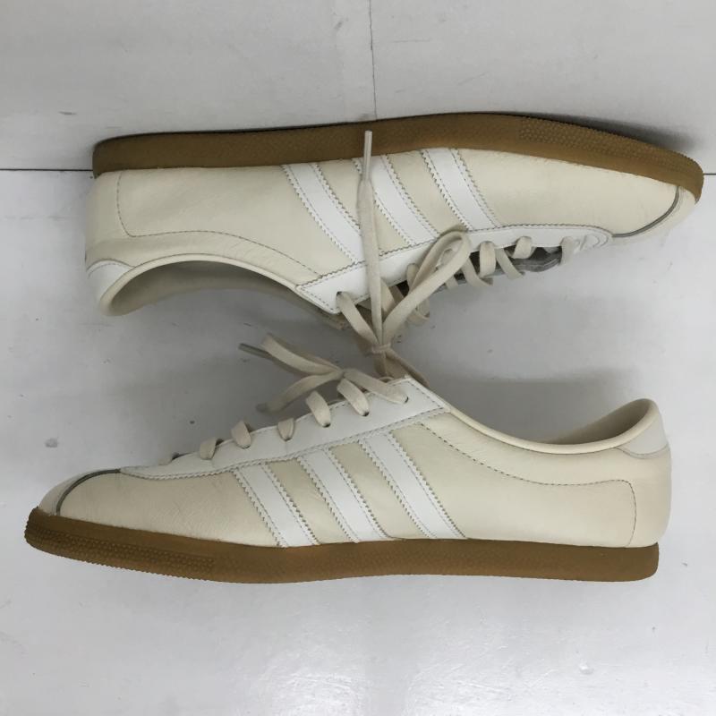 アディダス adidas スニーカー スニーカー IG6207 ロンドン 28.5cm ロゴ、文字 白 / ホワイト / X ベージュ / ベージュ /  メンズ USED 古着 中古 10129988