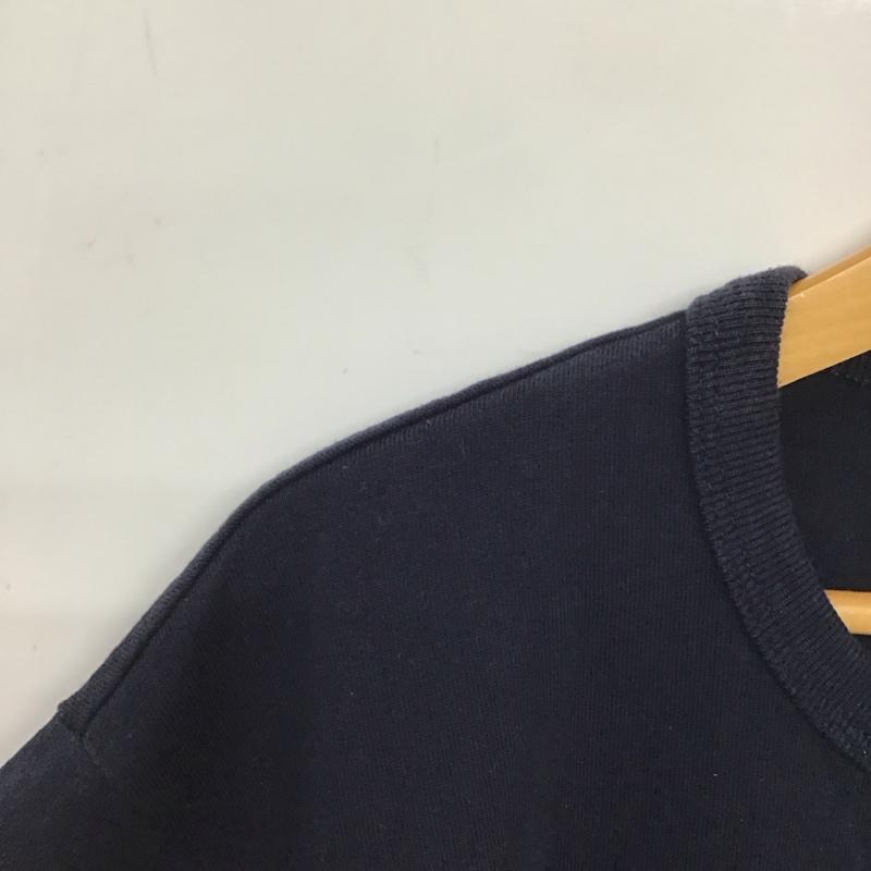 ポロバイラルフローレン Polo by RALPH LAUREN Tシャツ 半袖 半袖カットソー プリントTシャツ クルーネックカットソー L 無地 紺 / ネイビー /  メンズ USED 古着 中古 10133524