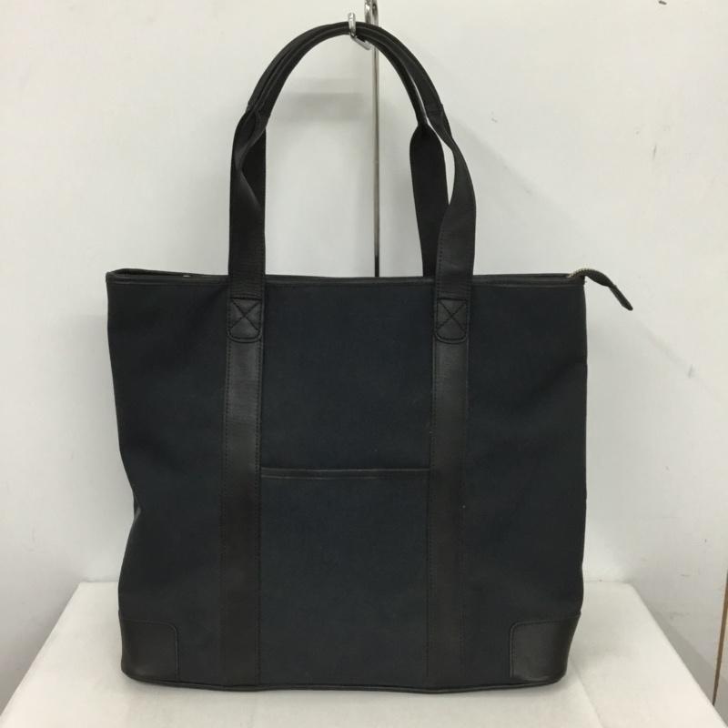 グリーンレーベルリラクシング green label relaxing トートバッグ トートバッグ 無地 紺 / ネイビー / X 黒 / ブラック /  メンズ USED 古着 中古 10151323