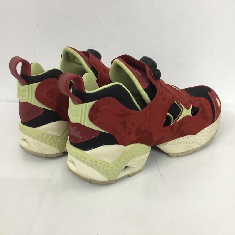 リーボック Reebok スニーカー スニーカー GZ9541 INSTAPUMP FURY 95 ストリートファイター ザンギエフ 25cm 箱有 25.0cm ロゴ、文字 黒 / ブラック / X 赤 / レッド /  メンズ USED 古着 中古 10124606