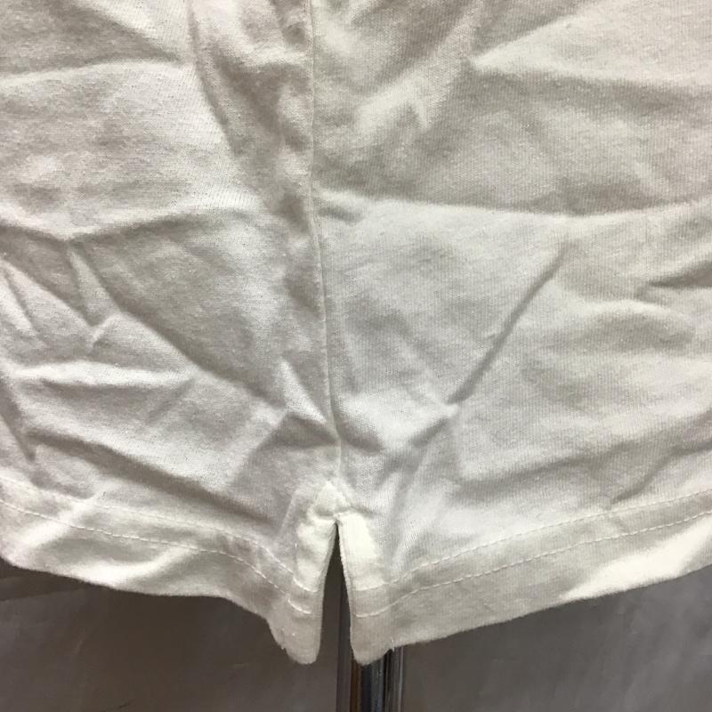ギャップ GAP Tシャツ 半袖 ヘンリーネック L 無地 白 / ホワイト /  メンズ USED 古着 中古 10117054