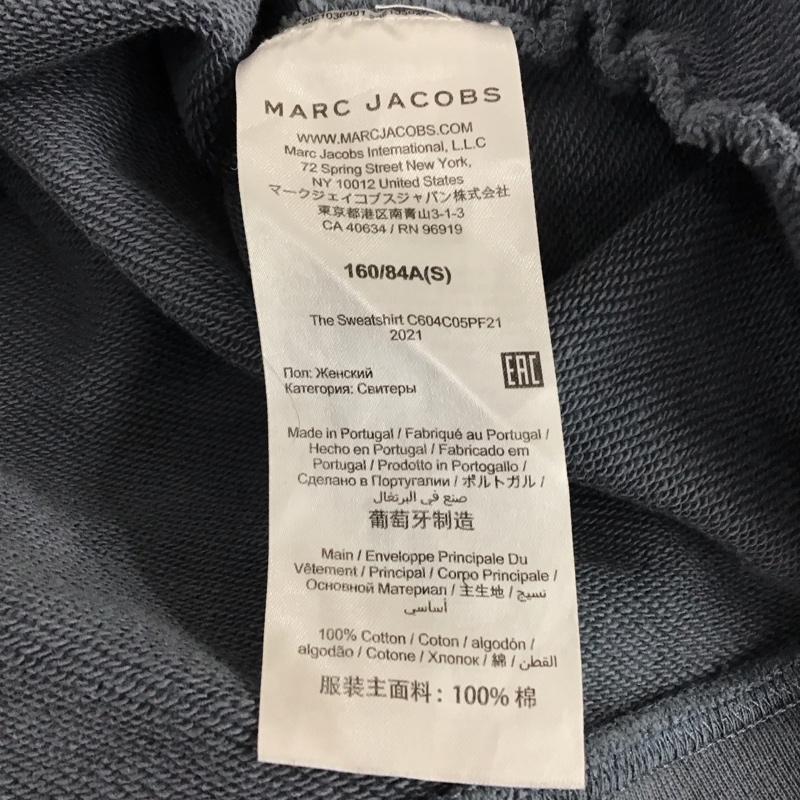 マークジェイコブス MARCJACOBS トレーナー 長袖 C604C05PF21 スウェット S ロゴ、文字 灰 / グレー /  レディース USED 古着 中古 10109643