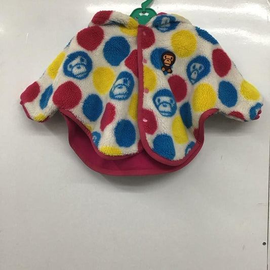 アベイシングエイプ A BATHING APE ジャケット、上着 ジャケット、ブレザー フリースジャケット ポンチョ ベビー BAPE KIDS 70 80 BANY MILO FREE 総柄 マルチカラー / マルチカラー /  ガールズ USED 古着 中古 10146604
