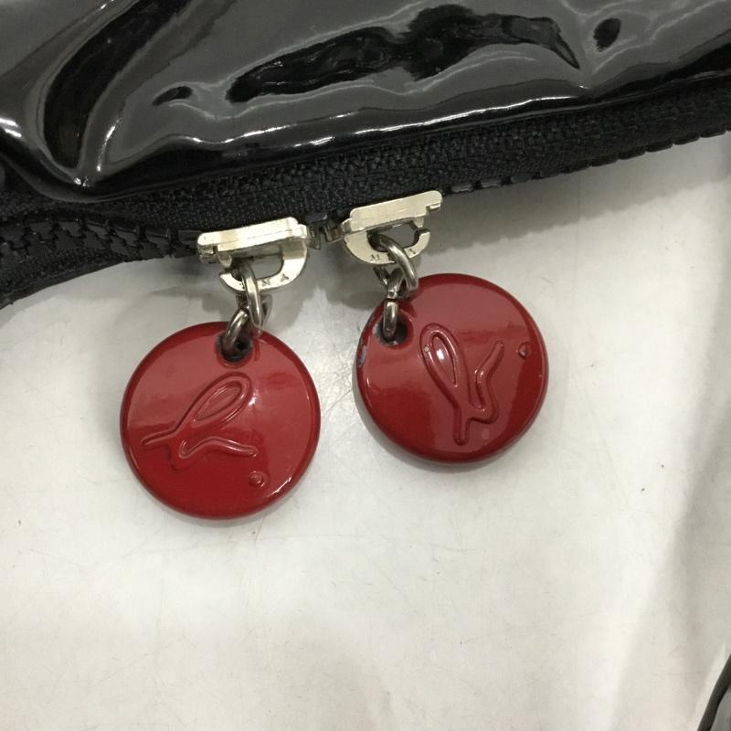 アニエス・ベー agnes b. ハンドバッグ ハンドバッグ ロゴ、文字 黒 / ブラック /  レディース USED 古着 中古 10145493