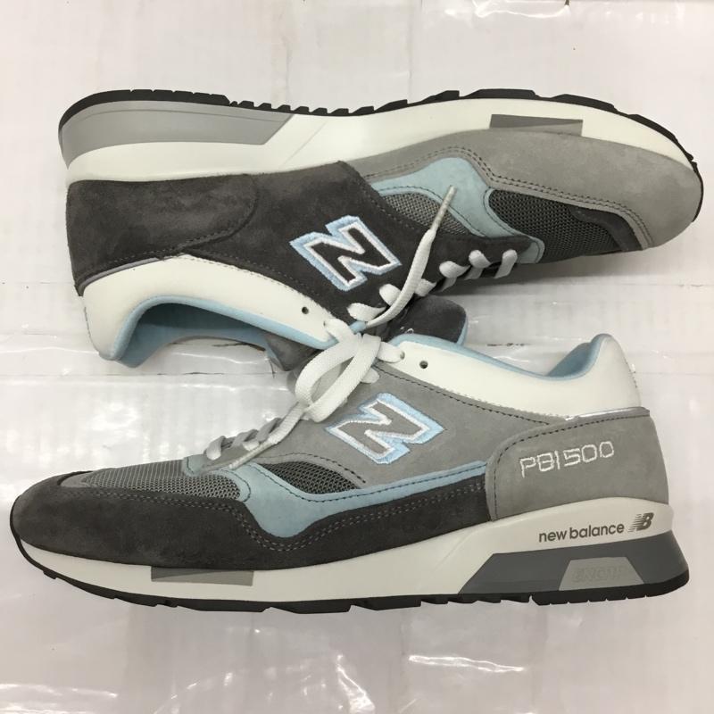 ニューバランス New Balance スニーカー スニーカー M1500BMS BEAMS Paperboy UK8.5 箱有 US：9 ロゴ、文字 白 / ホワイト / X 灰 / グレー / X 水色 / ライトブルー / X ダークグレー / ダークグレー /  メンズ USED 古着 中古 10114544