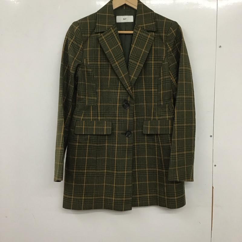 スライ SLY ジャケット、上着 ジャケット、ブレザー 030AAa30-0270 1 チェック マルチカラー / マルチカラー /  レディース USED 古着 中古 10136913