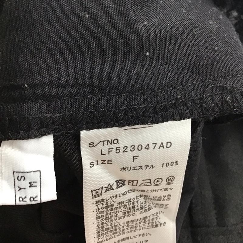 ローリーズファーム LOWRYS FARM パンツ ショートパンツ LF523047AD タック FREE 無地 黒 / ブラック /  レディース USED 古着 中古 10117738