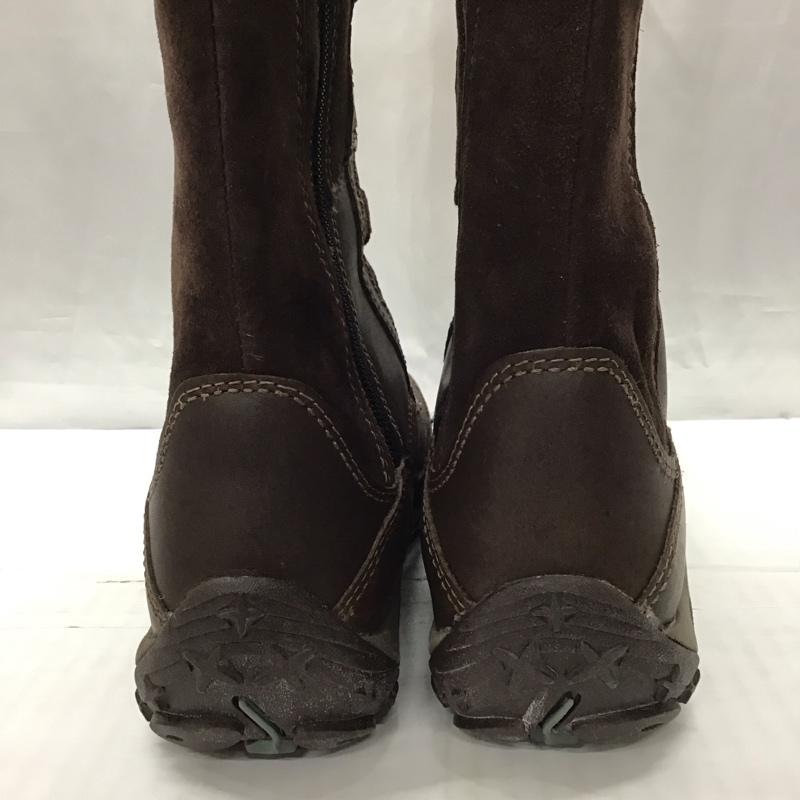 メレル MERRELL ブーツ 一般 J20258 レースアップ UK5 US：7.5 ロゴ、文字 茶 / ブラウン /  レディース USED 古着 中古 10116048