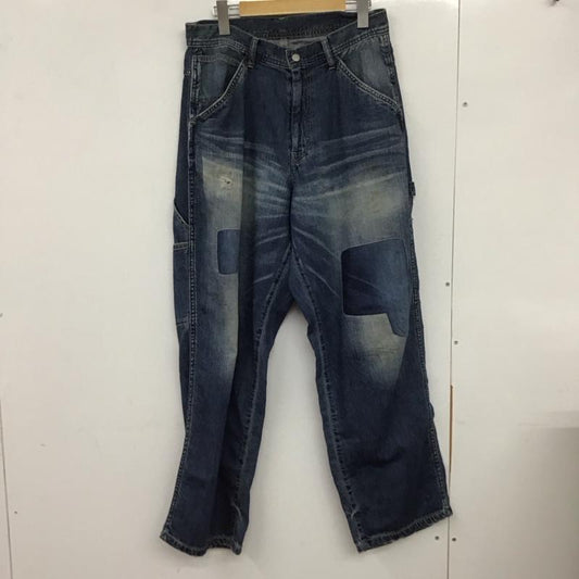 ネイバーフッド NEIGHBORHOOD パンツ デニム、ジーンズ 251spnh-ptm03 SAVAGELWDENIMPAINTERPANTS デニムパンツ S ダメージ加工 インディゴ / インディゴ /  メンズ USED 古着 中古 10132281