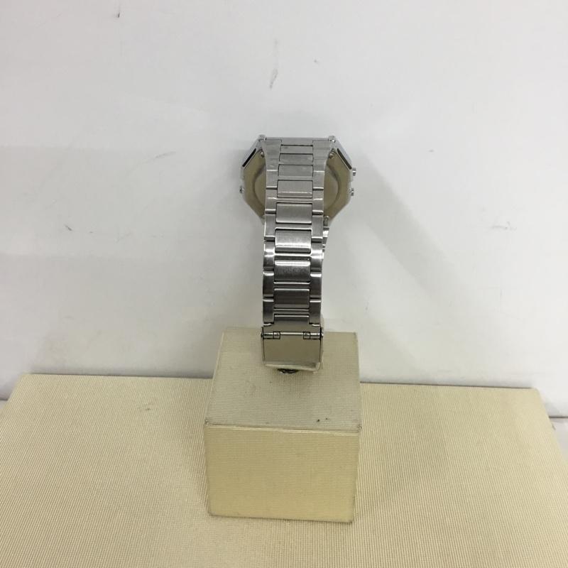 カシオ CASIO 腕時計 デジタル A158WE ロゴ、文字 銀 / シルバー /  メンズ USED 古着 中古 10146319