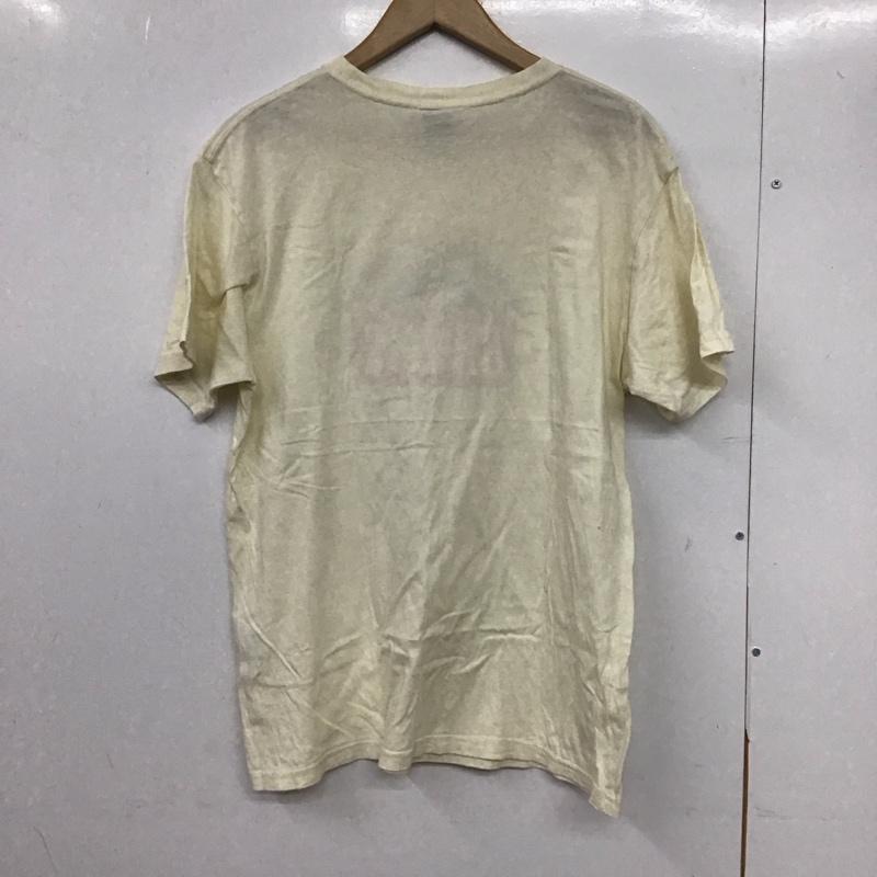 チャムス CHUMS Tシャツ 半袖 半袖カットソー プリントTシャツ クルーネックカットソー L プリント アイボリー / アイボリー /  メンズ USED 古着 中古 10145890