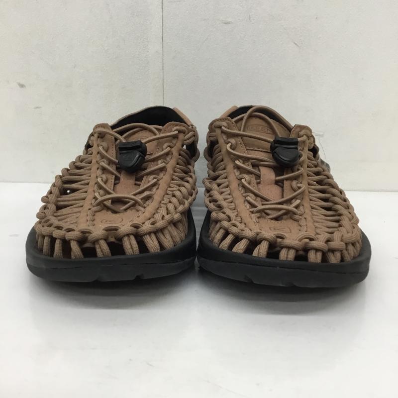 キーン KEEN サンダル サンダル KEEN UNEEK 1028870 25.0cm ロゴ、文字 茶 / ブラウン /  レディース USED 古着 中古 10135127