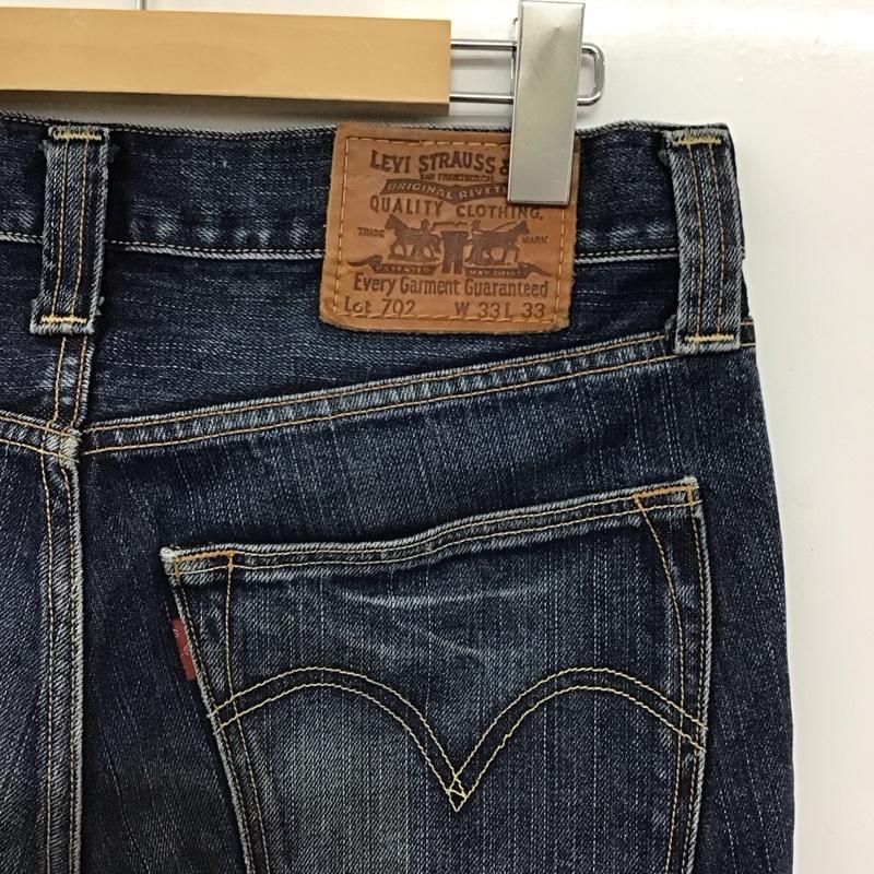 リーバイストラウスアンドコー Levi Strauss & co. パンツ デニム、ジーンズ デニムパンツ ワイドパンツ カジュアルパンツ 33インチ 無地 インディゴ / インディゴ /  メンズ USED 古着 中古 10150043