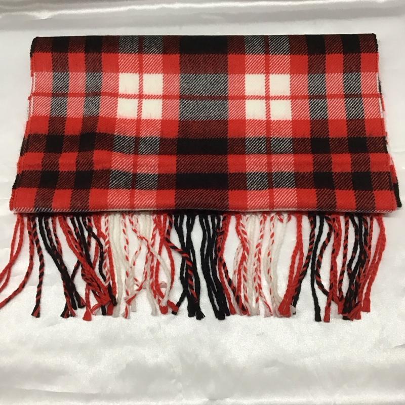 ナノユニバース nano・universe マフラー マフラー チェック マルチカラー / マルチカラー /  メンズ USED 古着 中古 10108643