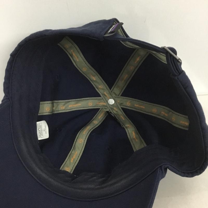 パタゴニア patagonia 帽子 キャップ netplus ロゴ、文字 紺 / ネイビー /  メンズ USED 古着 中古 10143296