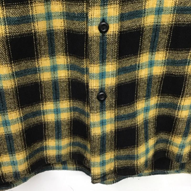 リーバイス Levi s シャツ、ブラウス 長袖 長袖シャツ チェックシャツ カラーシャツ M チェック マルチカラー / マルチカラー /  メンズ USED 古着 中古 10129258