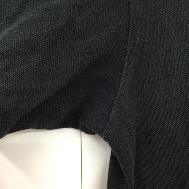アベイシングエイプ A BATHING APE ポロシャツ 半袖 S 無地 黒 / ブラック /  メンズ USED 古着 中古 10130158