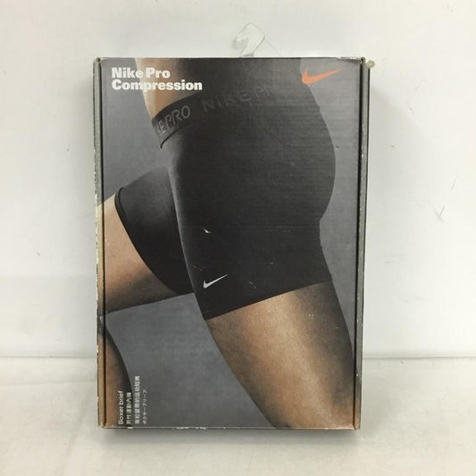 ナイキ NIKE ファッション小物 ファッション小物 125692 Pro Compression ボクサーパンツ 箱有 XXL ロゴ、文字 黒 / ブラック /  メンズ USED 古着 中古 10150198