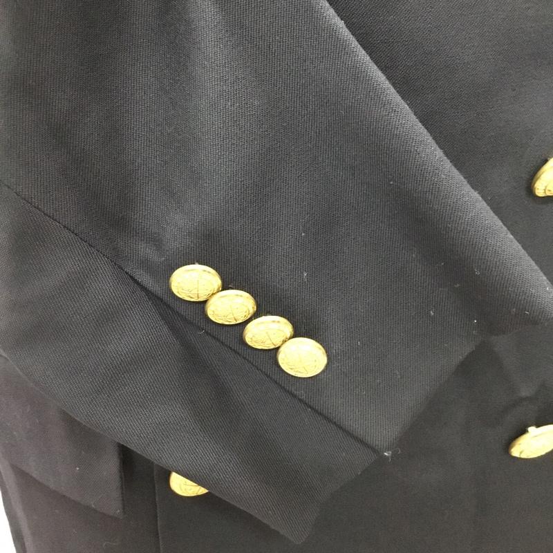 ラルフローレン RALPHLAUREN ジャケット、上着 ジャケット、ブレザー カジュアルジャケット アウター ダブルカラージャケット 80s 金ボタン S 無地 紺 / ネイビー /  メンズ USED 古着 中古 10111312