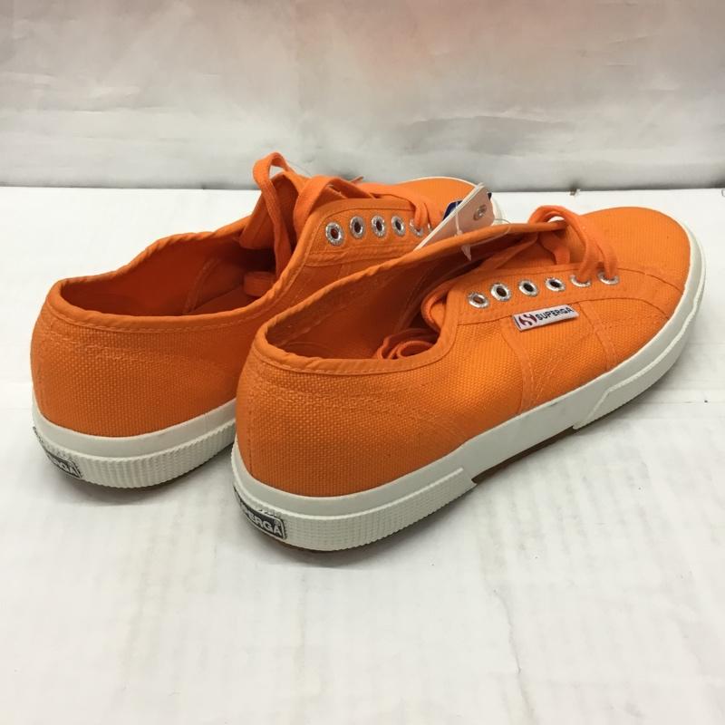 スペルガ SUPERGA スニーカー スニーカー タグ付き 42 キャンバス ロゴ、文字 橙 / オレンジ /  メンズ USED 古着 中古 10117601