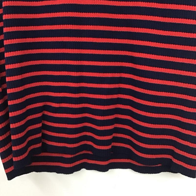 ザラ ZARA カットソー 半袖 ボーダー M ボーダー柄 マルチカラー / マルチカラー /  レディース USED 古着 中古 10149091