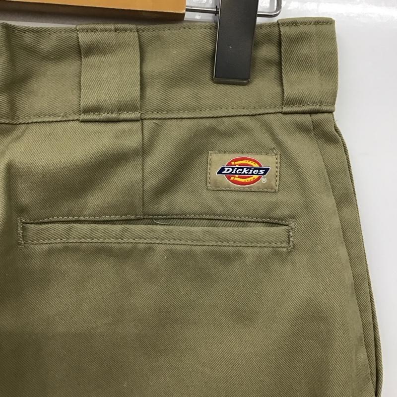 ディッキーズ Dickies パンツ チノパン チノパン カジュアルパンツ ワイドパンツ ストレートパンツ 30インチ 無地 ベージュ / ベージュ /  メンズ USED 古着 中古 10117668
