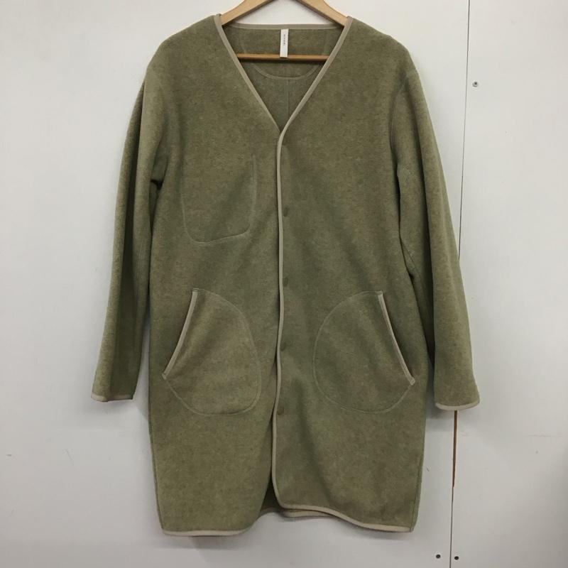 ひより HIYORI コート コート一般 FREE 無地 カーキ / カーキ /  レディース USED 古着 中古 10133461